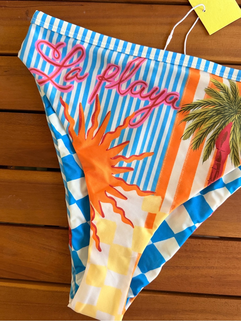 MAAJI La Playa Beach Static Sully High Rise Cheeky Bikini Swim Bottom